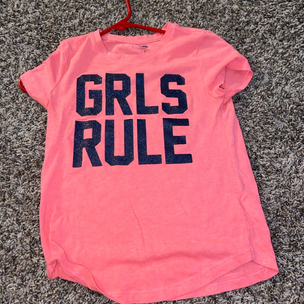 Girls rule shirt